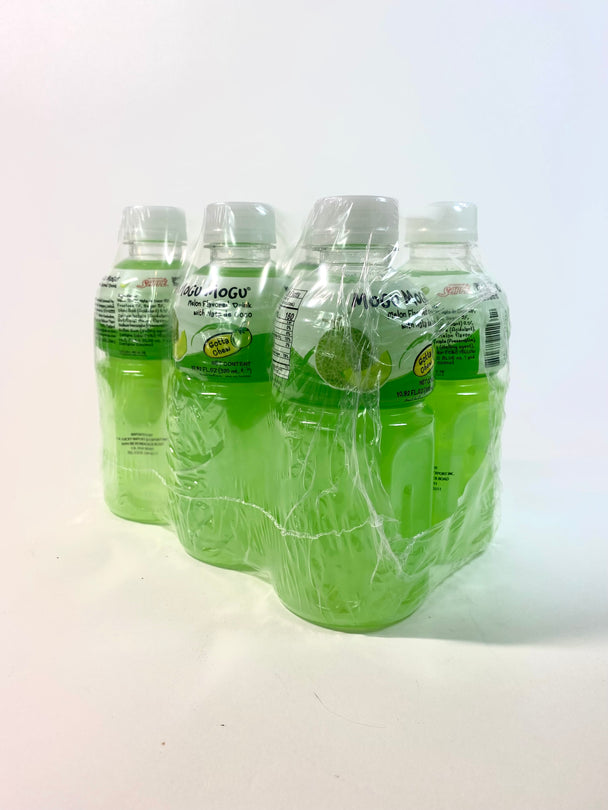 Mogu Mogu Drink with Nata de Coco MELON Flavored 10.8 f oz 320 mL (6-PACK)