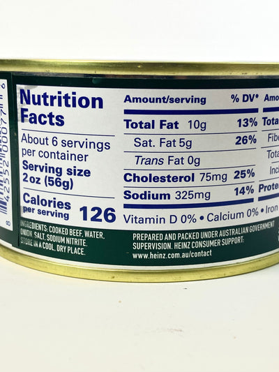 Ox & Palm Corned Beef - Onion 11.5 oz