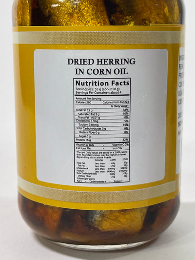 Inday's Best Dried Herring (Spicy) in Corn Oil 8.11 oz