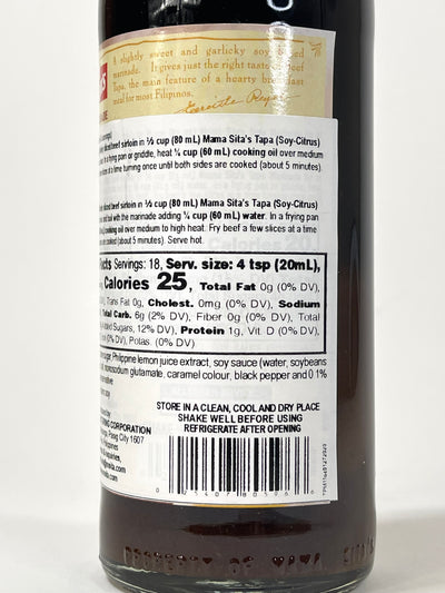 Mama Sitas Tapa Marinade 11.83 f oz 350 mL