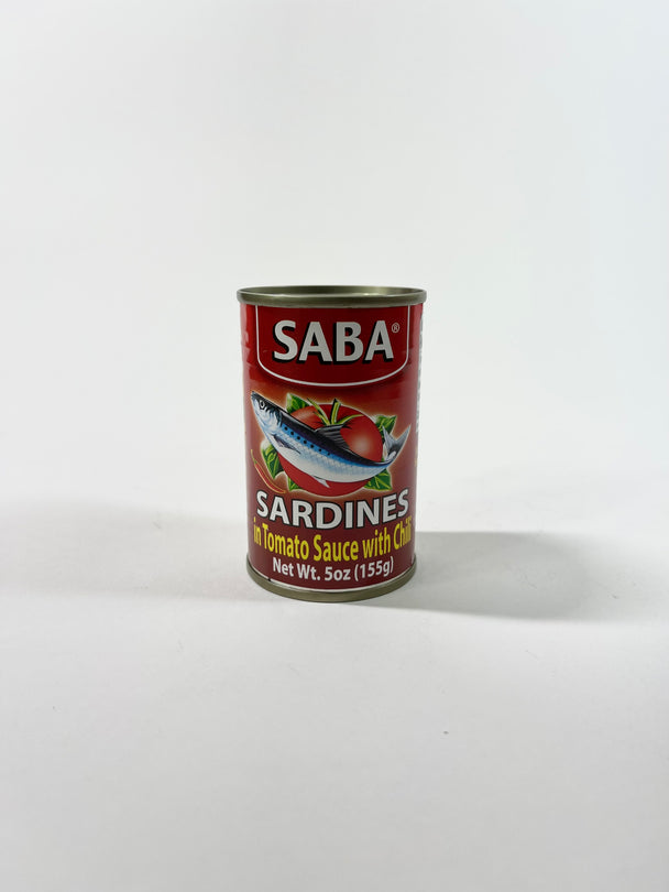 Saba Sardines in Tomato Sauce with Chili 5 oz