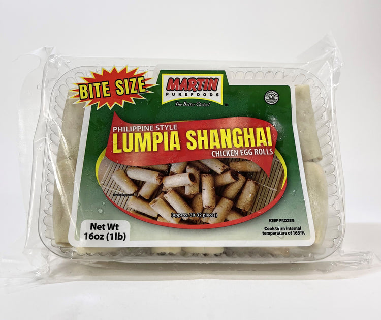 Martin Purefoods Lumpia Shanghai CHICKEN Bite Size 16 oz 454 g (2-PACK)