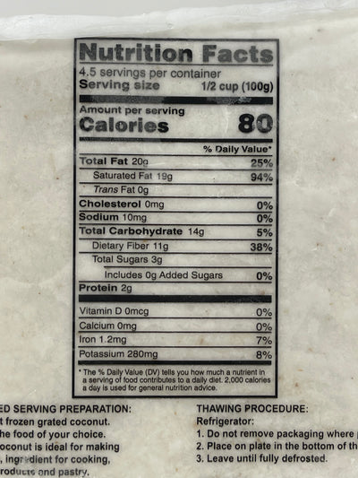 Rosan Grated Coconut NIYOG 16 oz 454 g per pack (4-PACK)