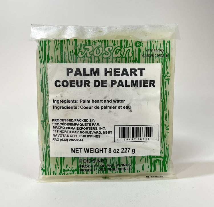 Rosan Palm Heart Strips UBOD 8 oz 227 g per pack (6-PACK)