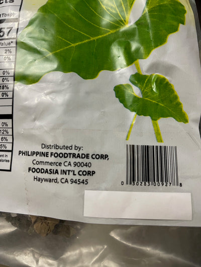 Tropics Dried Taro Leaves (Tuyong Dahon ng Gabi) 114 g