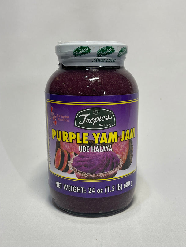 Tropics Purple Yam Jam Ube Halaya 24 oz (680g)