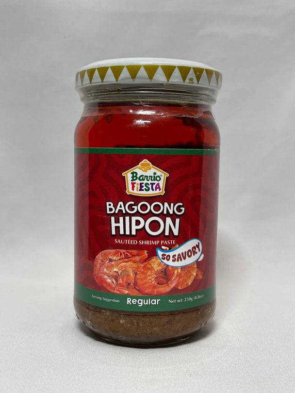 Barrio Fiesta Ginisang Bagoong Sauteed Shrimp Paste Regular 8.85 oz 250 g Small