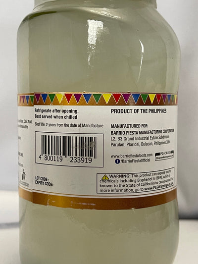 Barrio Fiesta Nata De Coco in syrup 12 oz