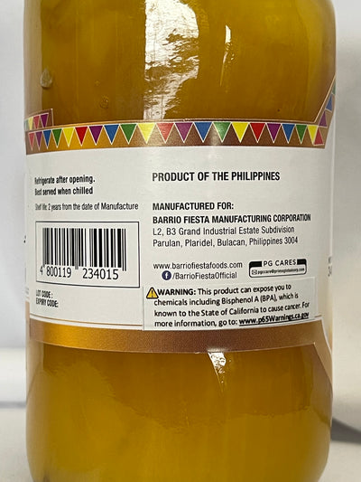 Barrio Fiesta Sweet Jackfruit (LANGKA) 12 oz