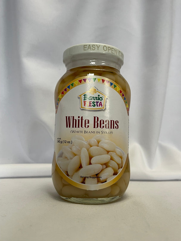 Barrio Fiesta White Beans in Syrup 12 oz