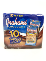 My San Grahams Chocolate 10 Single Packs 250g 8.82oz