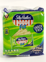 MY San Sky Flakes Crackers Fit Oat Fiber Crackers 10 Pack 250g 8.8 oz