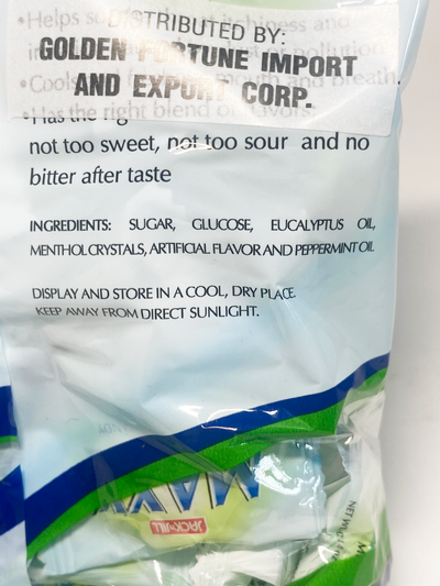 Jack N Jill Maxx Eucalyptus Menthol Candy 7.05 oz (260 g)