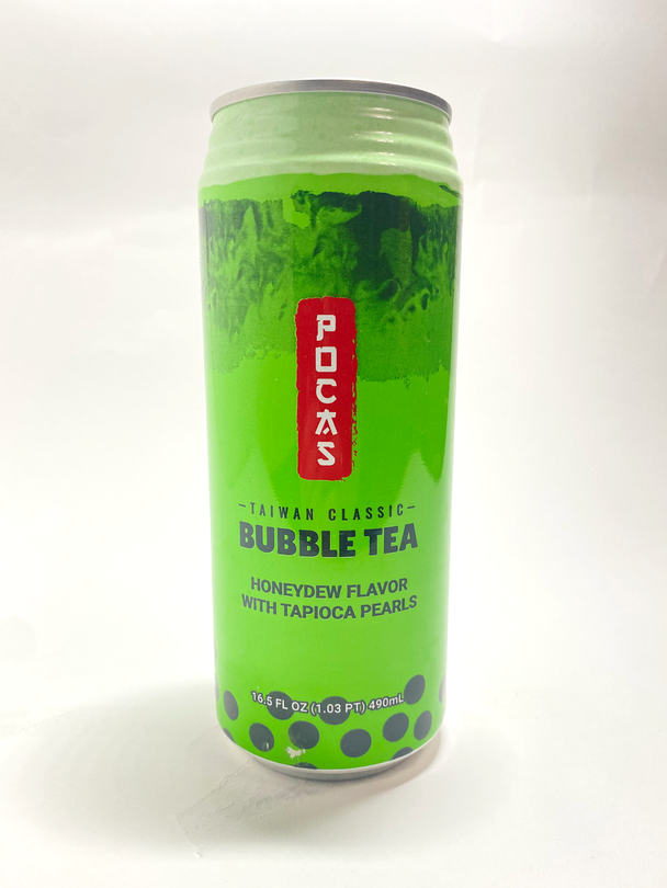 Pocas Bubble Tea Honeydew 16.5 fl oz 490mL