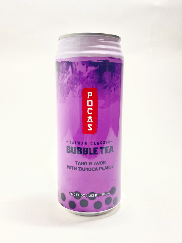 Pocas Bubble Tea Taro  16.5 fl oz 490mL