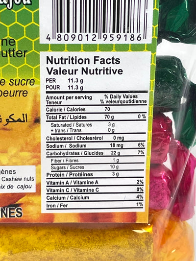 Aling Conching Barqueron de Casoy Cookie Roll with Cashew 113 g