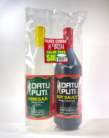 Datu Puti Value Pack Vinegar and Soy Sauce 2L