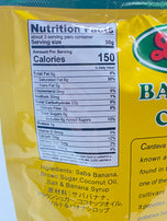 Lucia Banana Chips Small 100g (3.5 oz)