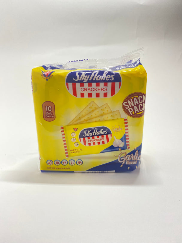 My San Skyflakes Garlic Snack Pack (10 Solo Packs) 250 g 8.8 oz