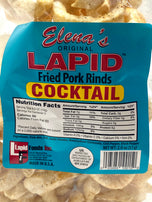 Elenas Original Lapid Fried Pork Rinds Cocktail 2 oz (57 g)