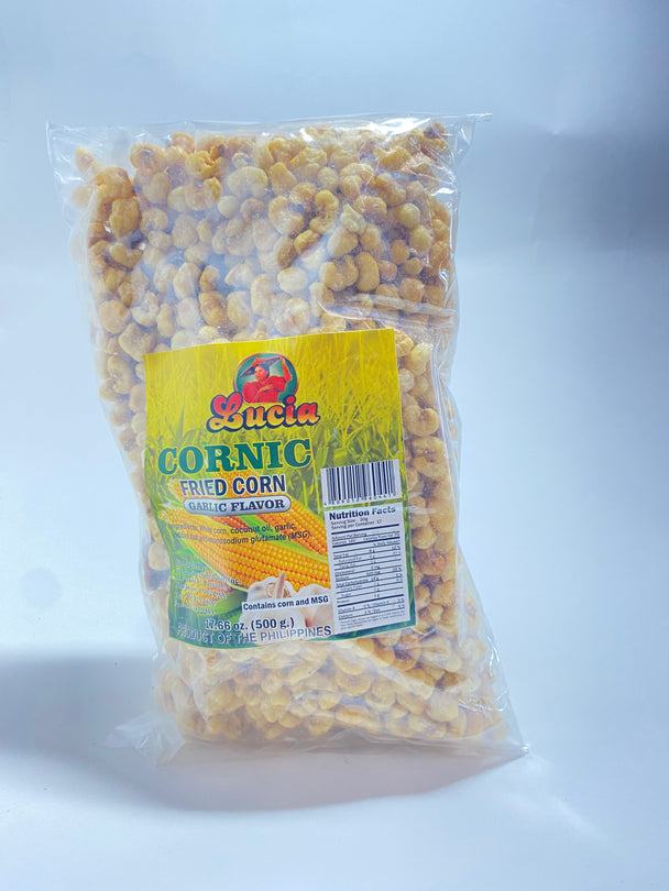 Lucia Cornick Fried Corn Garlic Flavor 17.77 oz (500g)