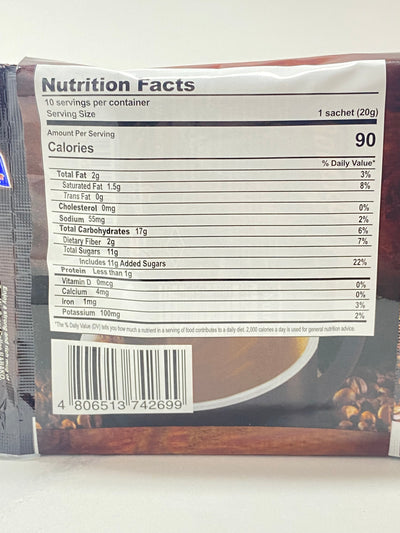 San Mig 3 in 1 Coffee Mix Barako Strip 20g x 10 Satchets