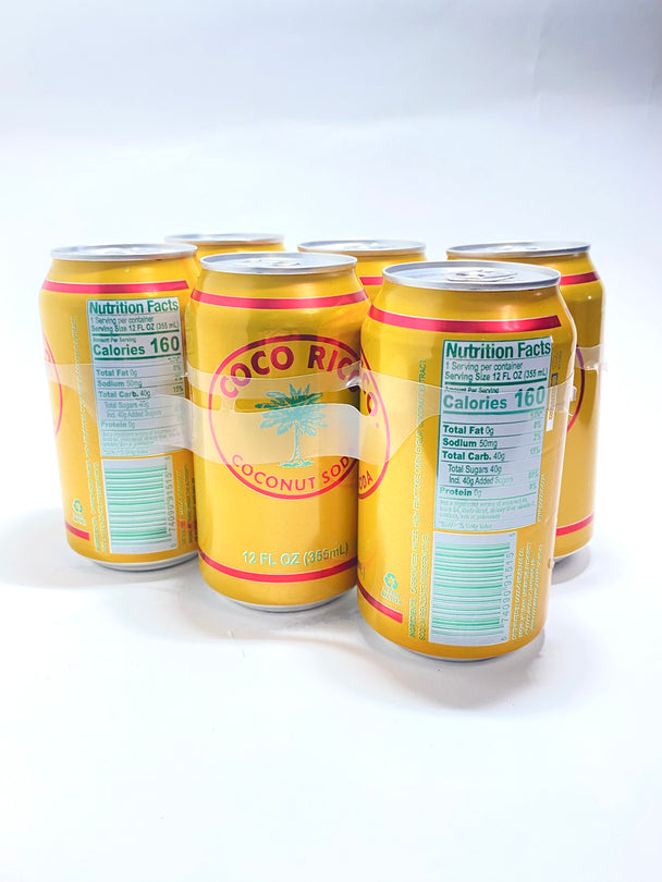 Rico Coco Soda Yellow 12 fl oz (355mL)