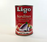 Ligo Sardines in Tomato Sauce Chili Added (Red) Large 15oz