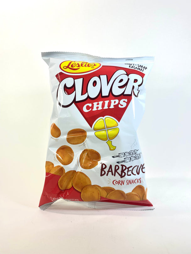 Leslie's Clover Chips Barbecue Corn Snacks 5.11oz