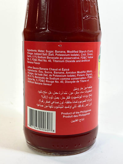 Jufran Hot & Spicy Banana Sauce Small 12oz