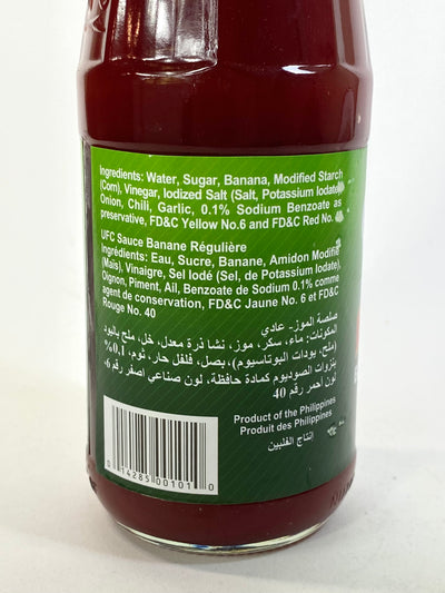 UFC Banana Sauce (Ketchup) Large - Regular 19 oz