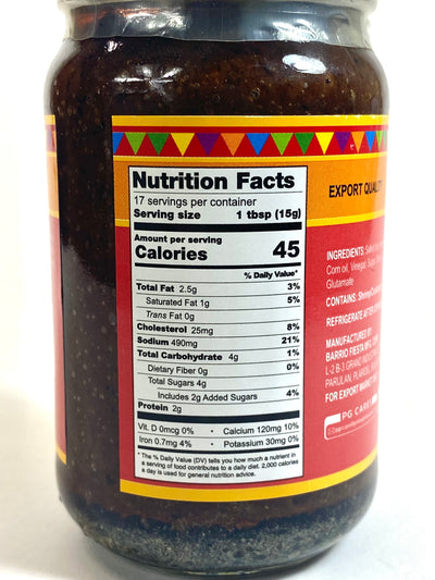 Barrio Fiesta Sautéed Shrimp Paste (Bagoong) Sweet 8.8oz