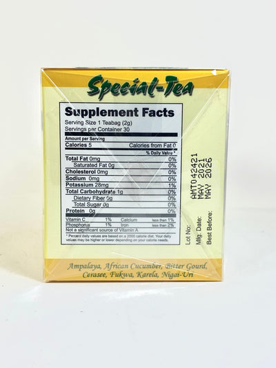 Special-Tea Exotic Ampalaya Bitter Melon (30 Tea Bags) 60g