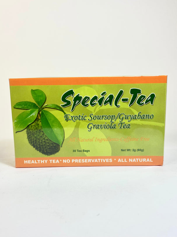 Special-Tea Exotic Soursop/Guyabano Graviola Tea (30 Tea Bags) 60g