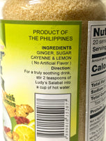 Ludys Instant Ginger Punch SALABAT with Lemon Small 160 g