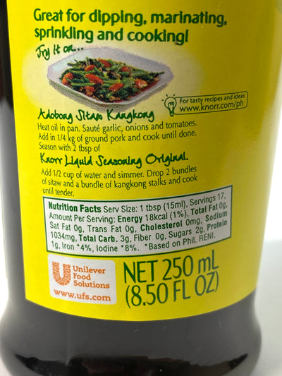 Knorr Liquid Seasoning Original Small 250 g