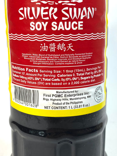 Silver Swan Soy Sauce 1L