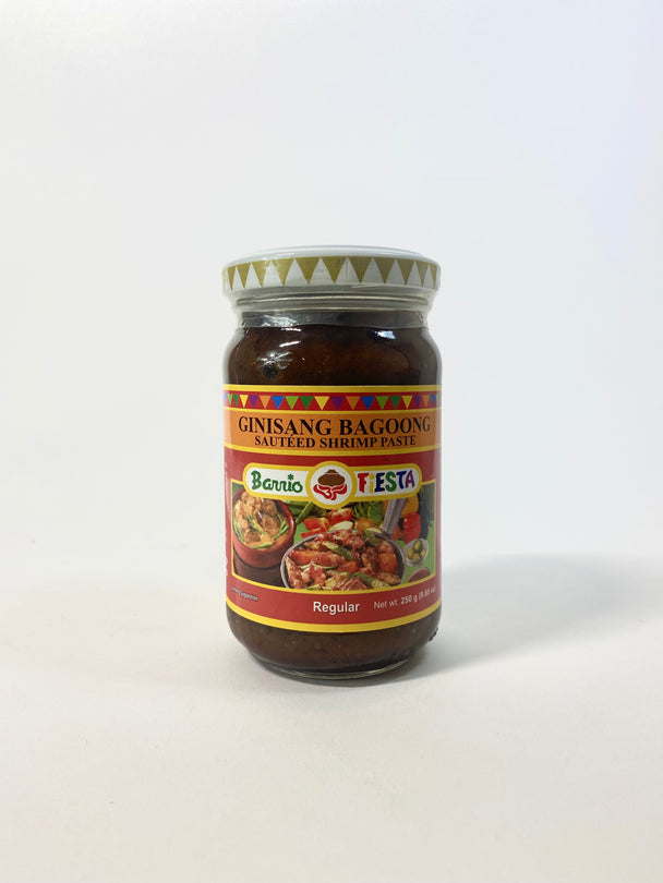 Barrio Fiesta Ginisang Bagoong Sauteed Shrimp Paste Regular 8.85 oz 250 g Small