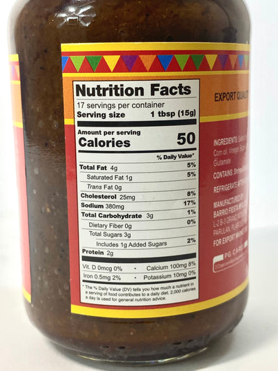 Barrio Fiesta Ginisang Bagoong Sauteed Shrimp Paste Regular 8.85 oz 250 g Small