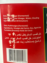 Datu Puti Vinegar (Suka Maasim) 4L (Large Size)
