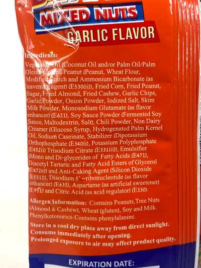 KSK Boy Bawang Mixed Nuts Garlic Flavor 85g