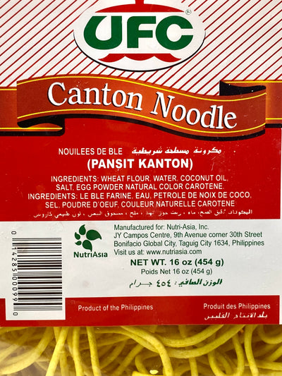 UFC Canton Noodle Pansit Kanton 16 oz