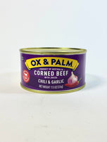 Ox & Palm Corned Beef - Chili & Garlic 11.5 oz