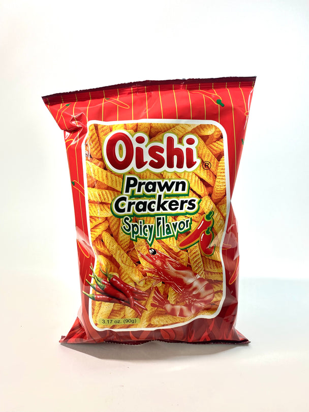 Oishi Prawn Crackers Spicy Flavor 90g