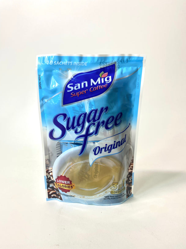 San Mig 3 in 1 Coffee Mix Sugar Free Original 7g x 10 Satchets
