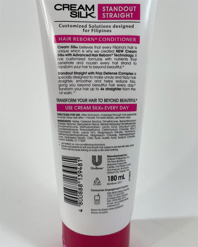 Cream Silk Standout Straight Conditioner 180 mL