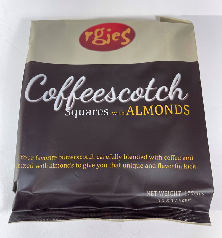 Rgies Coffescotch Squares with Almonds 175g