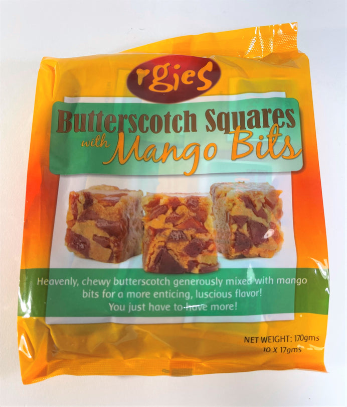 Rgies Butterscotch Squares with Mango Bits 175g