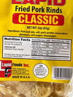 Elenas Original Lapid Classic Fried Pork Rinds Chicharon 85 g