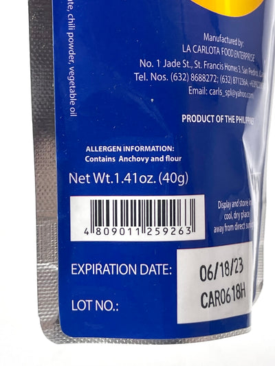 Carls Crispy Anchovy DILIS 40 g